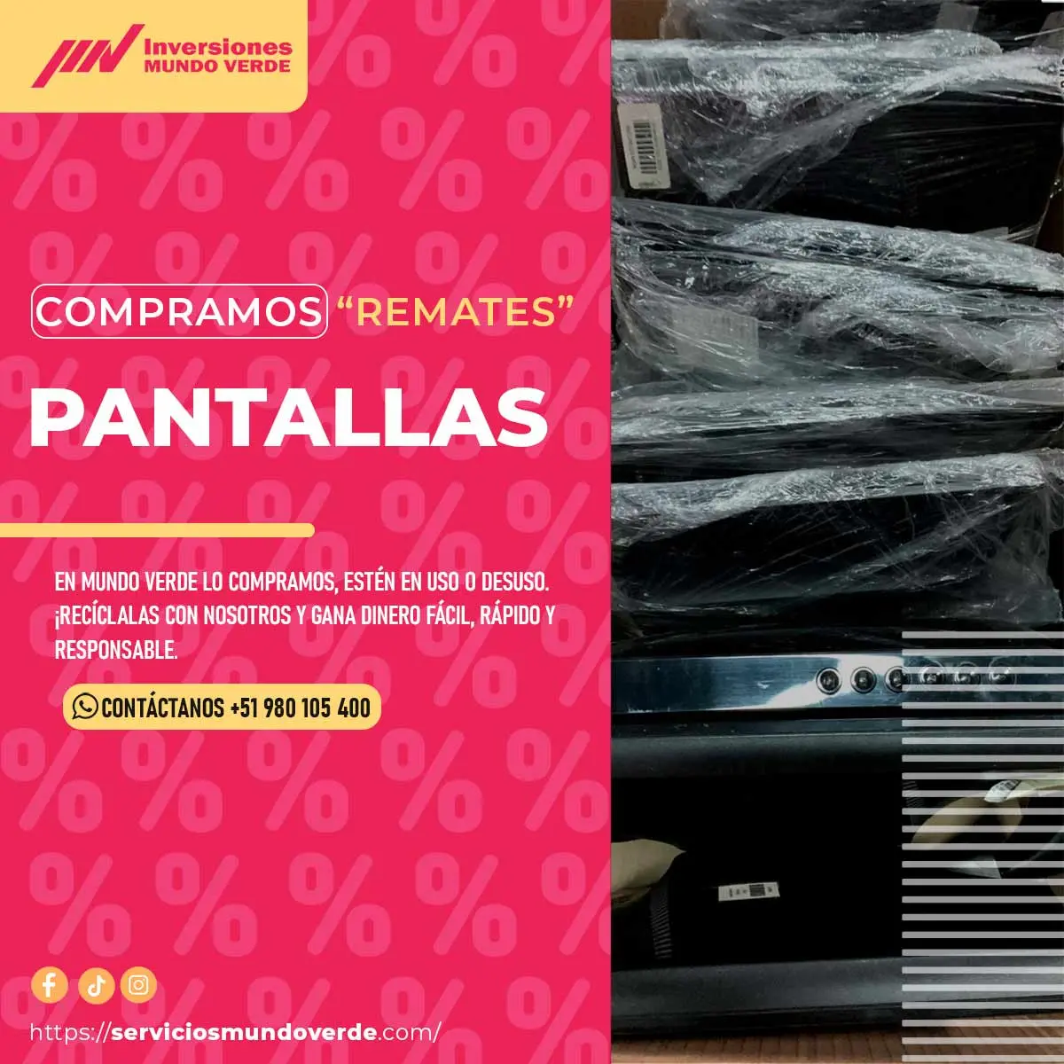 COMPRAMOS PANTALLAS 