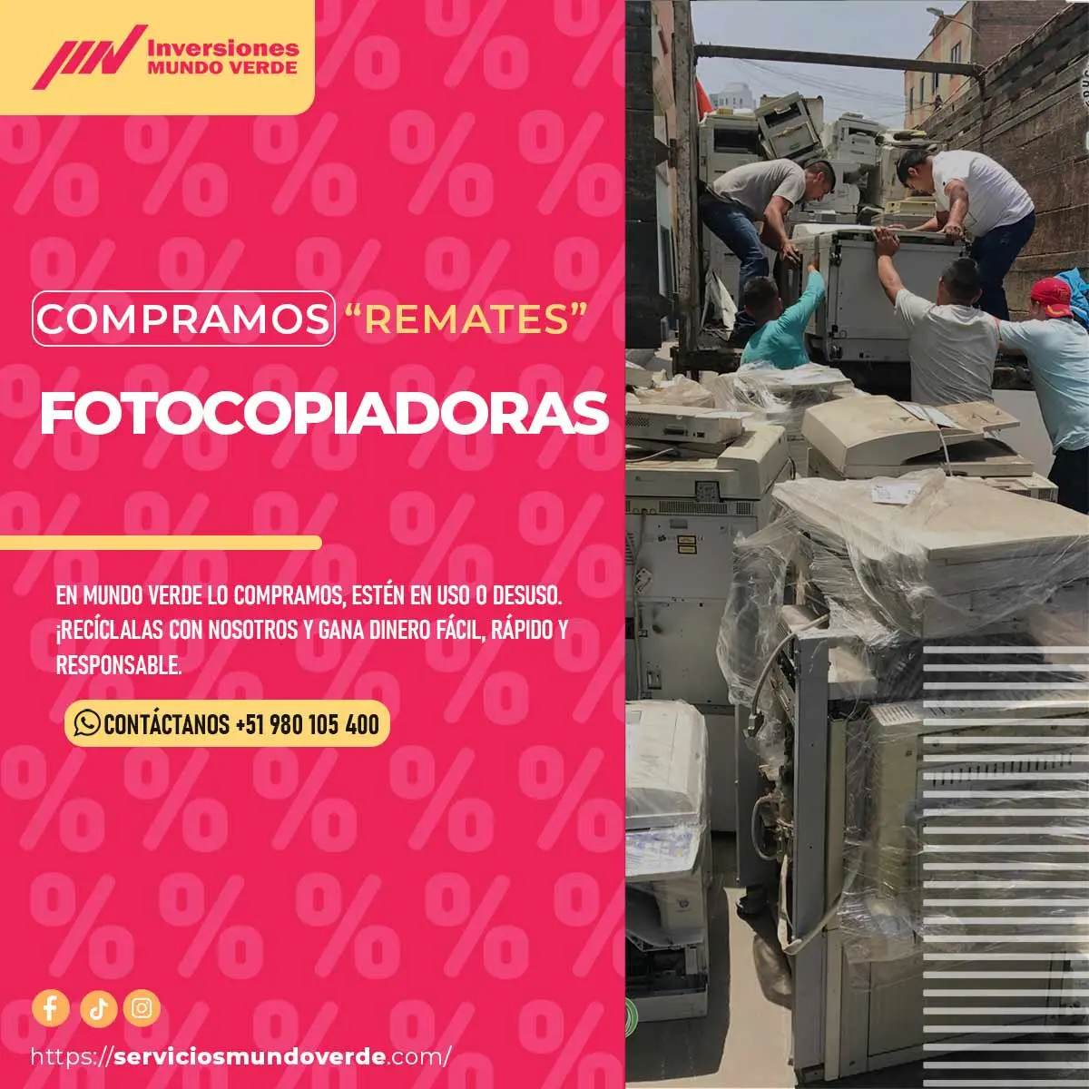 COMPRAMOS FOTOCOPIADORAS 