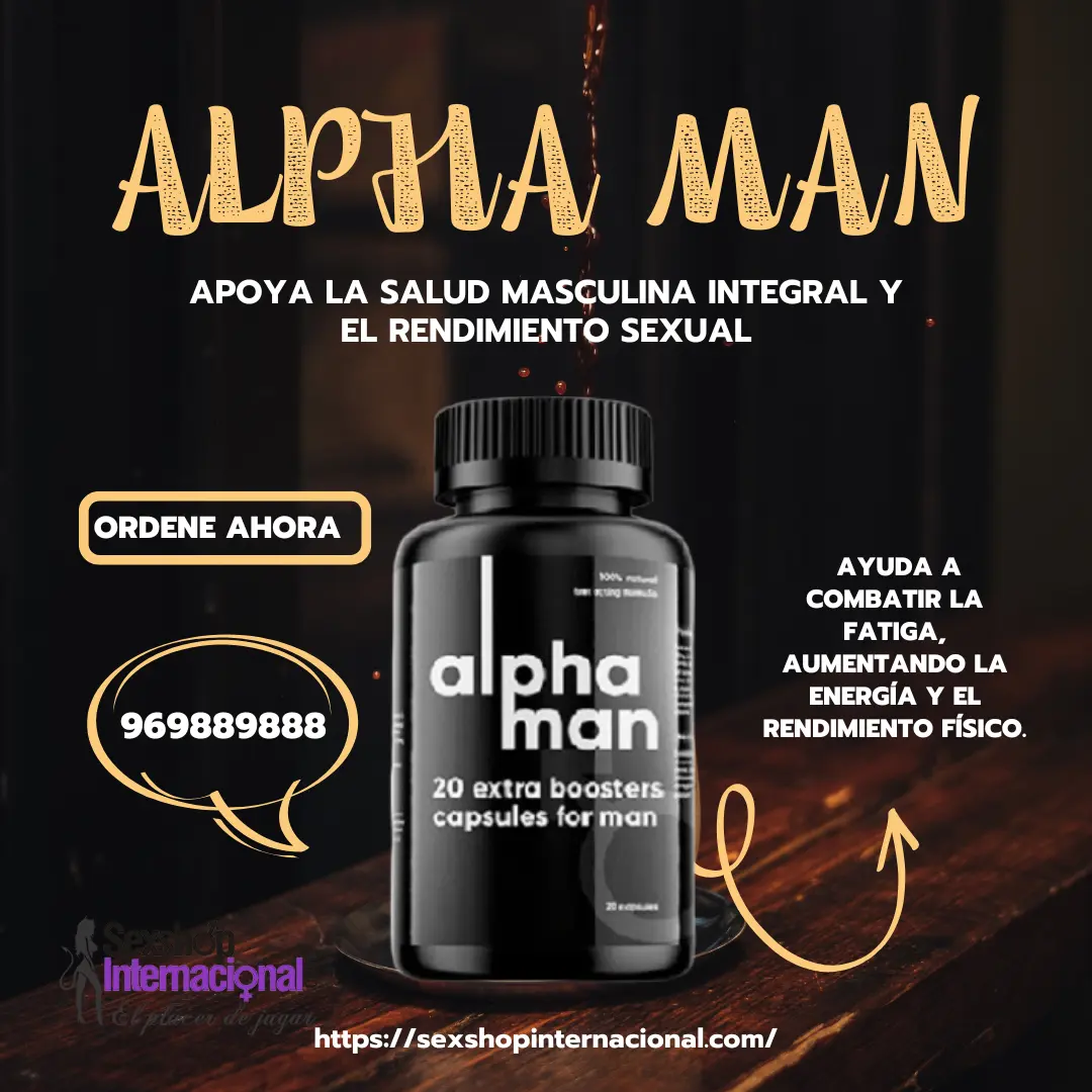  ALPHA MAN TU COMPLEMENTO MASCULINO NATURAL 