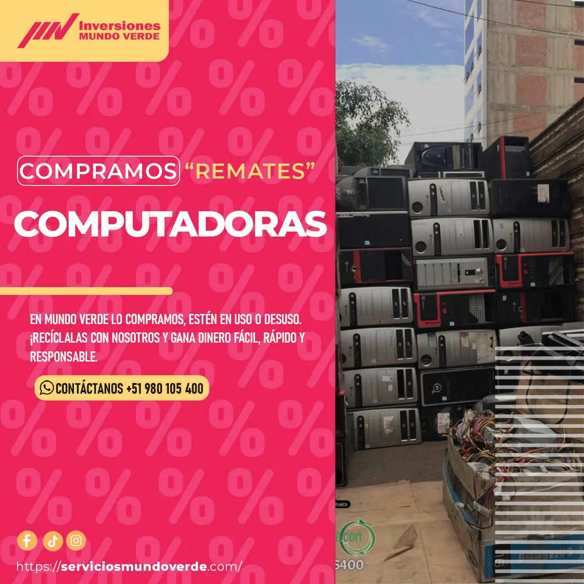 COMPRAMOS COMPUTADORAS