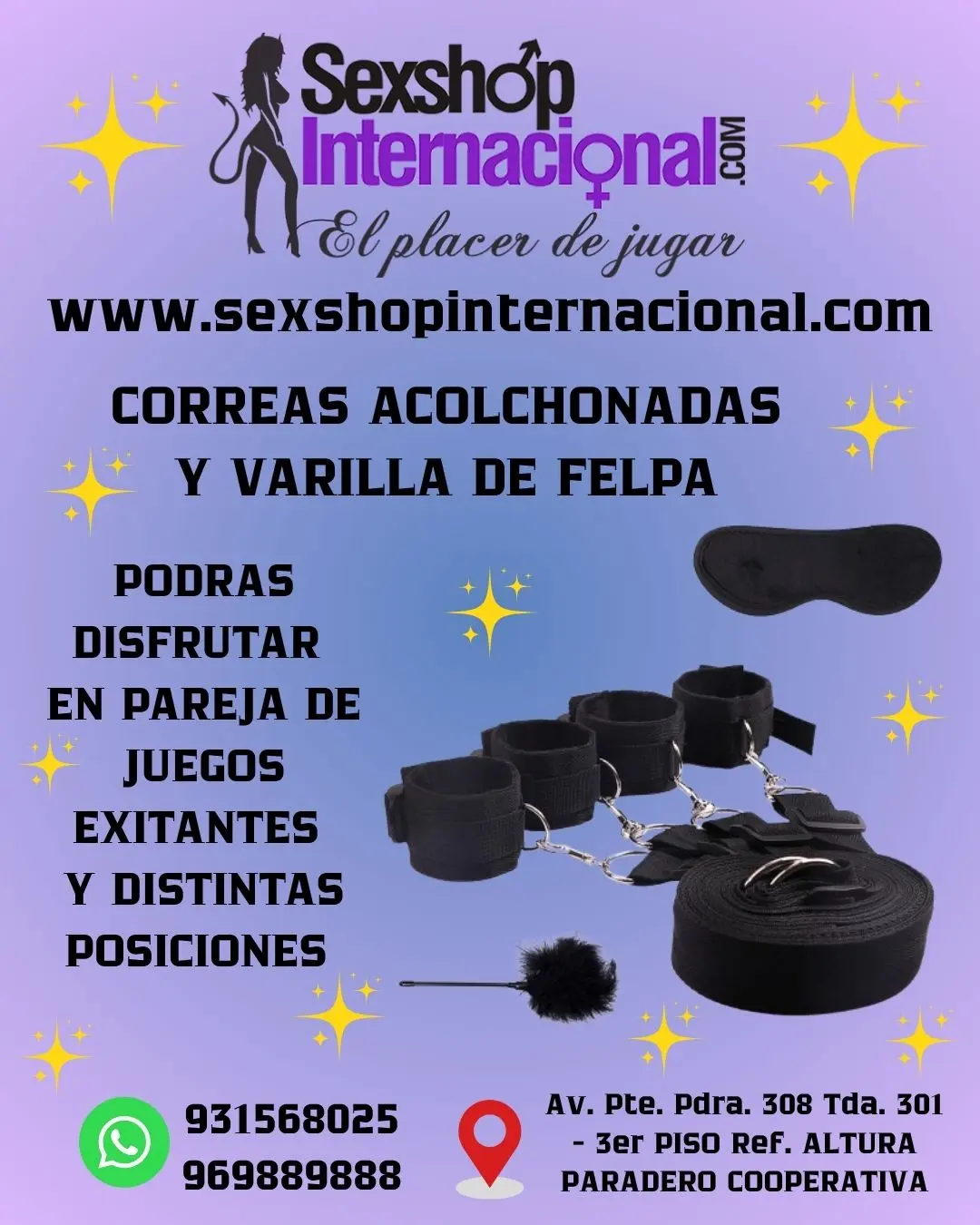 BONDAGE CON PUÑOS DE MANO PUÑOS DE TOBILLO