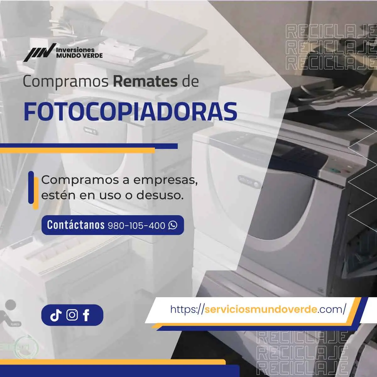  Tienes electrónicos en desuso Nosotros los compramos