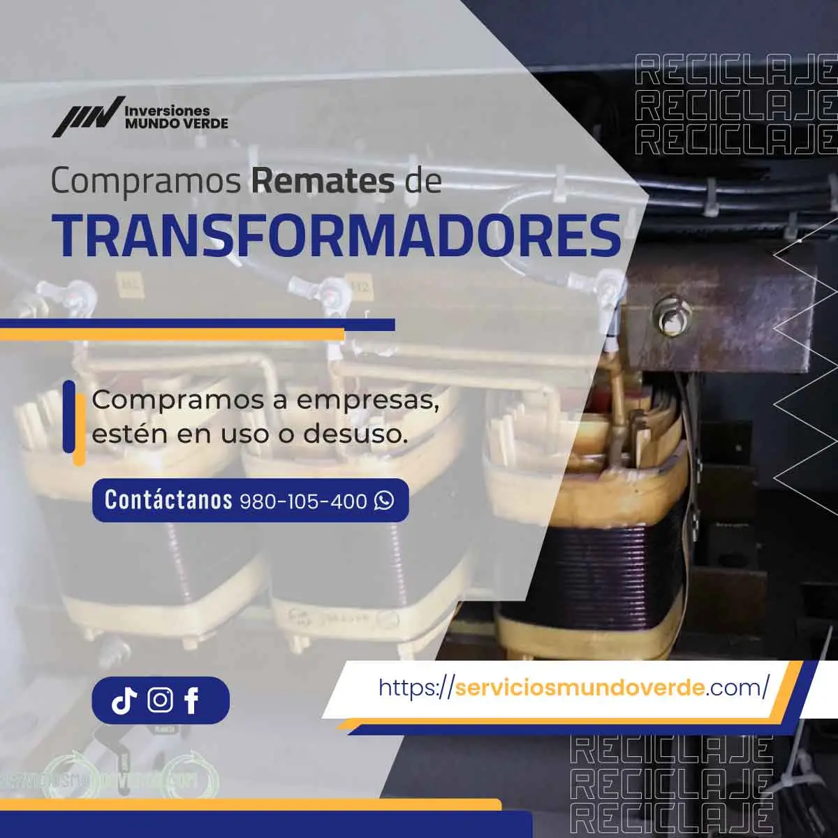 Tu solución para reciclar equipos electrónicos