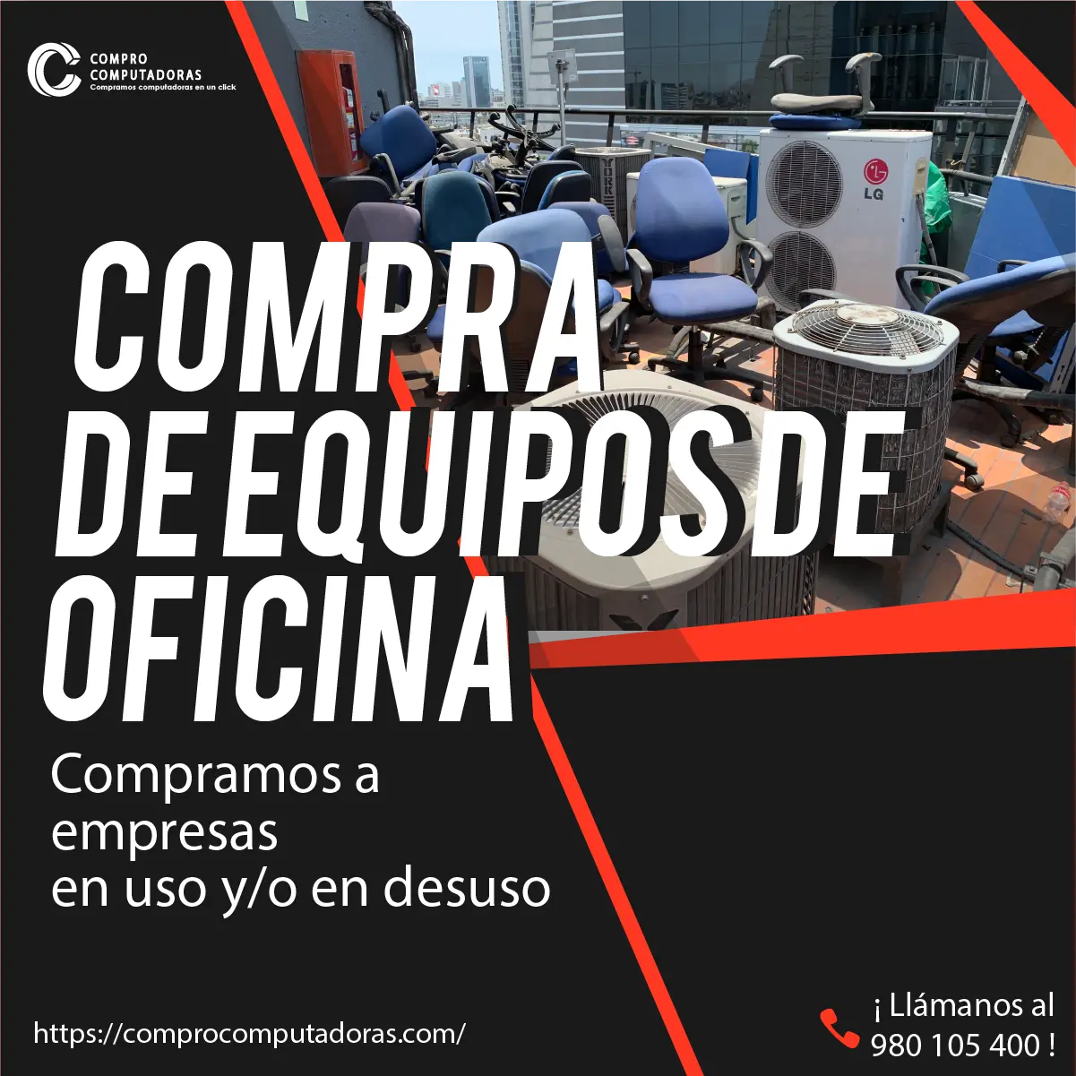 Retiro sin costo de equipos electrónicos en desuso