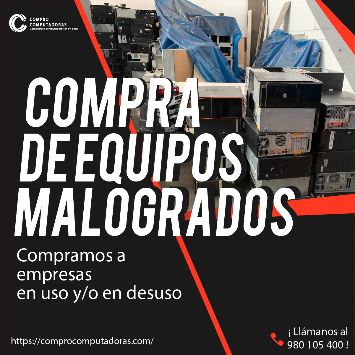 Pago rápido y seguro por equipos obsoletos