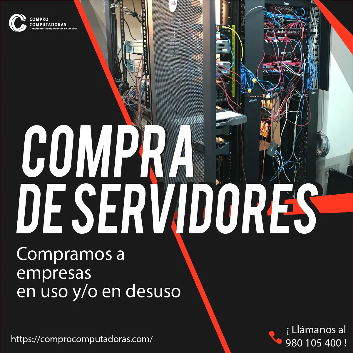 Reciclaje profesional para equipos en desuso y dañados