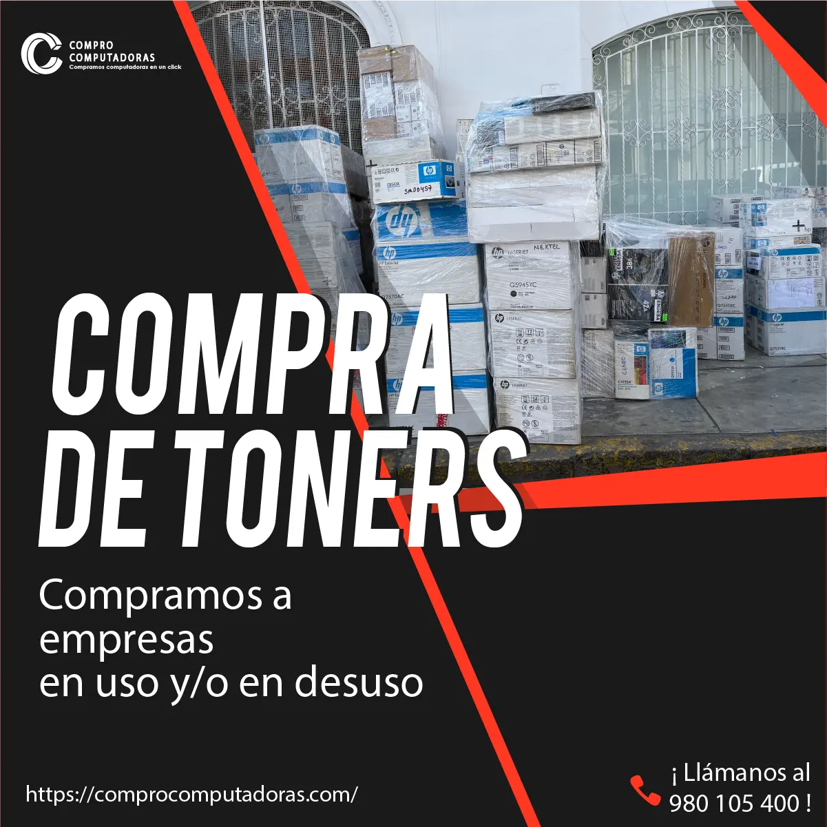 Recogemos equipos eléctricos y electrónicos sin uso