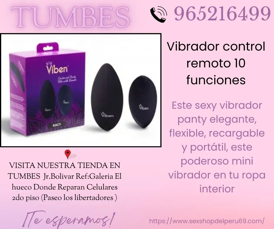Vibrador para bragas con control remoto Viben Racy