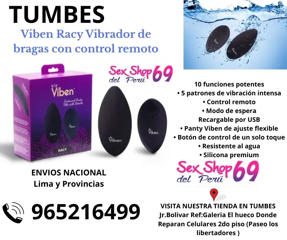 Vibrador para bragas con control remoto Viben Racy