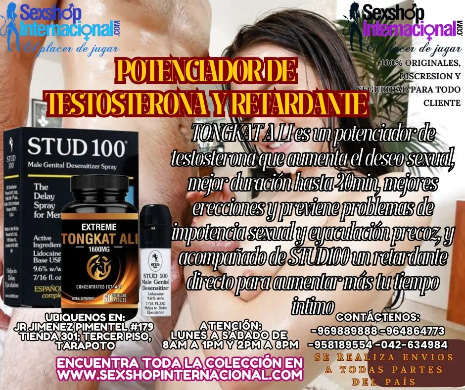 COMBINA ESTOS PRODUCTOS Y SORPRENDE A TU PAREJA POR TU ALTO 