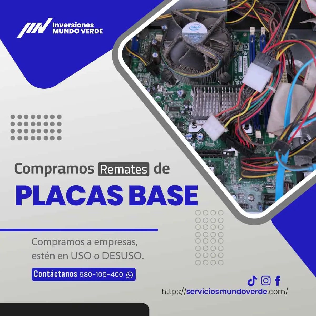 Reciclar es cool y nosotros somos los reyes del reciclaje.