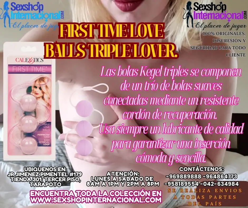 CON TRES ESFERAS PUEDES INTENSIFICAR EL PLACER DENTRO DE TI