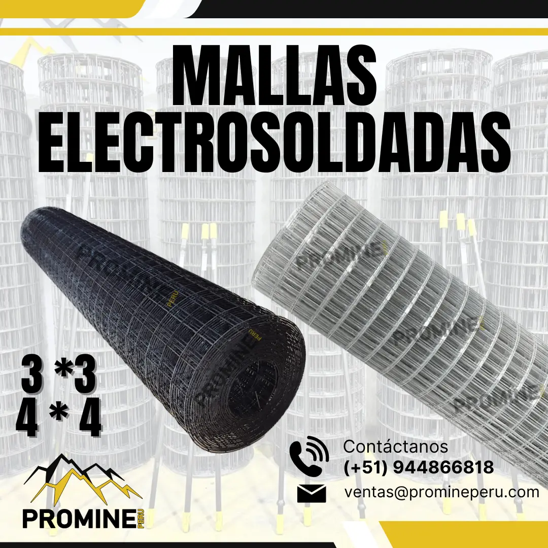 MALLAS SOLDADAS PARA MINERIA HERRAMIENTA DE PERFORACION E
