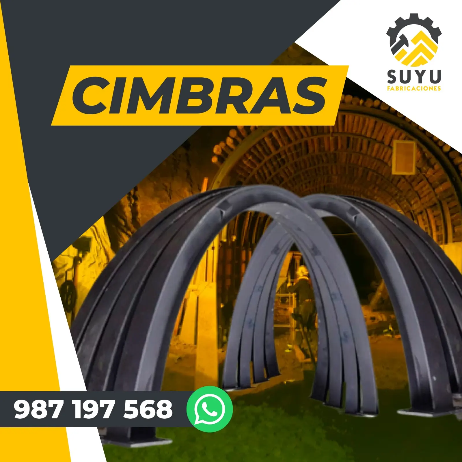 CIMBRAS VIGA EN H4 SUYU FABRICACIONES 
