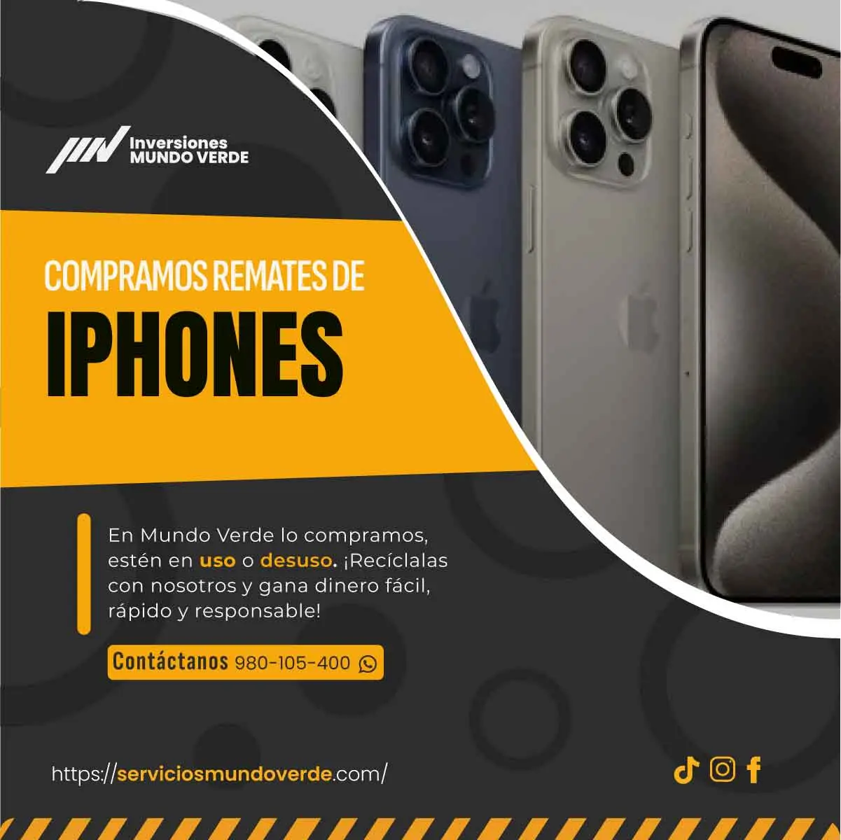  No tires recicla y gana dinero 