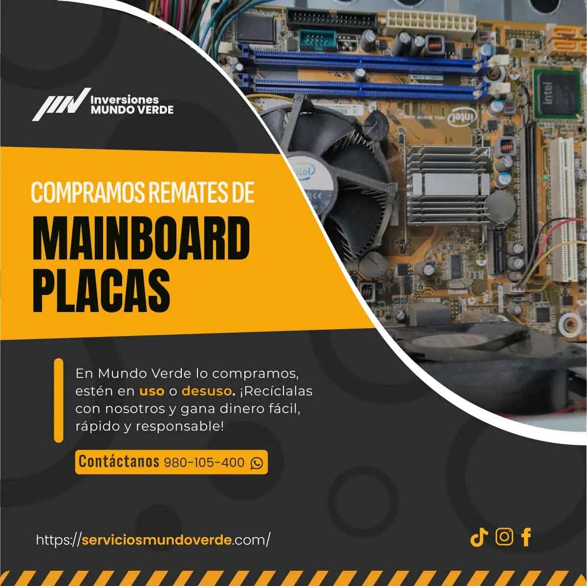  No tires recicla y gana dinero 