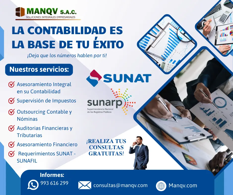 Asesoría Contable en Lima Provincias o el Extranjero