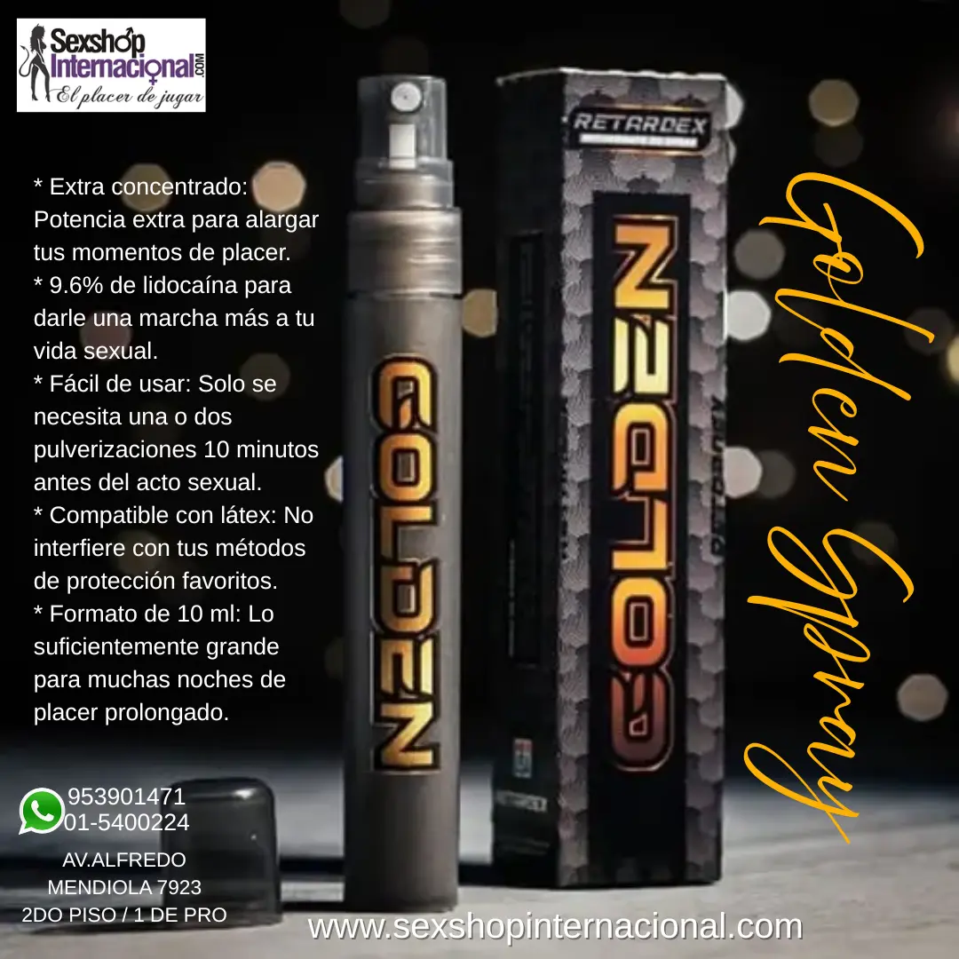 GOLDEN SPRAY-RETARDANTE-LOS OLIVOS- 