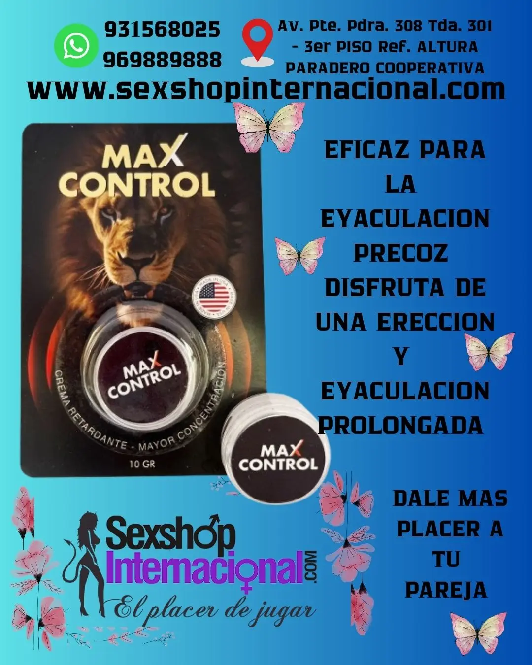  MAX CONTROL CREMA RETARDANTE