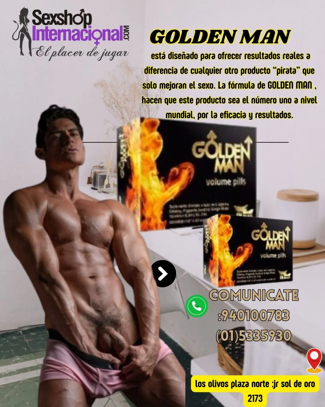 EL PODEROSO GOLDEN MAN EL MAS RECOMENDADO