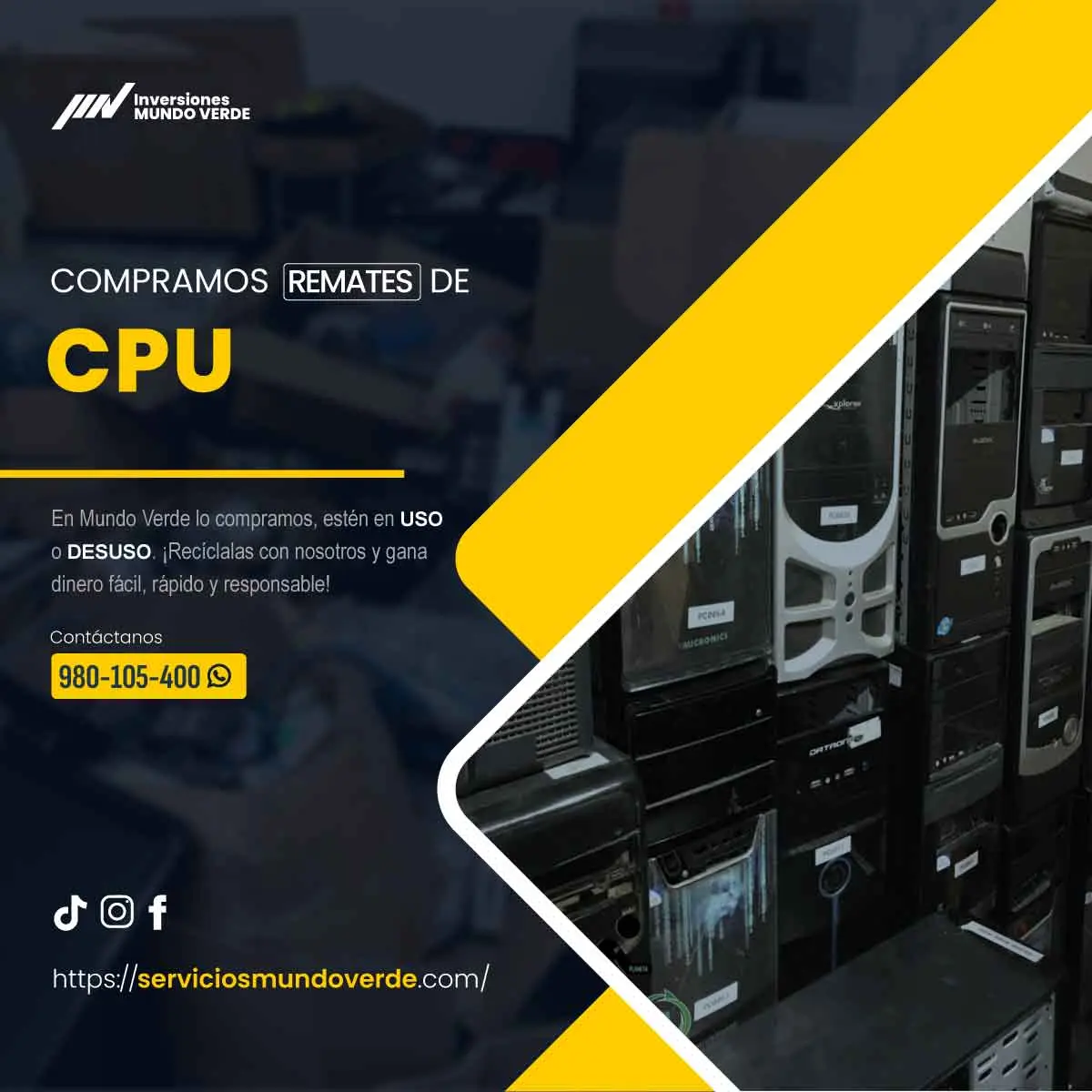  Tu chatarra electrónica merece un final feliz 