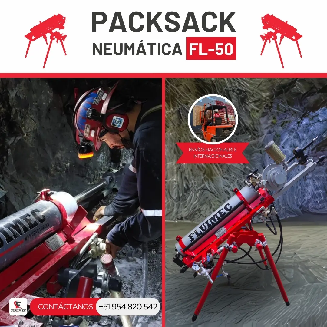 PACKSACK NEUMÁTICA FL50 Espacios confinados 
