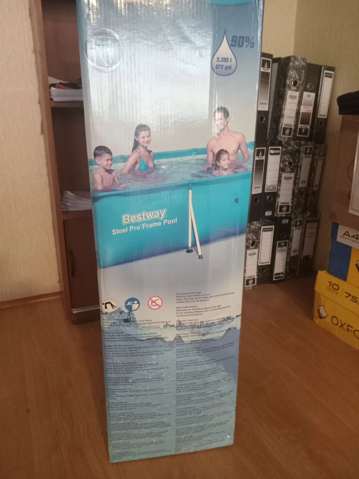 Piscina Steel Pro Bestway 300X201X66cm 3300L Seminueva