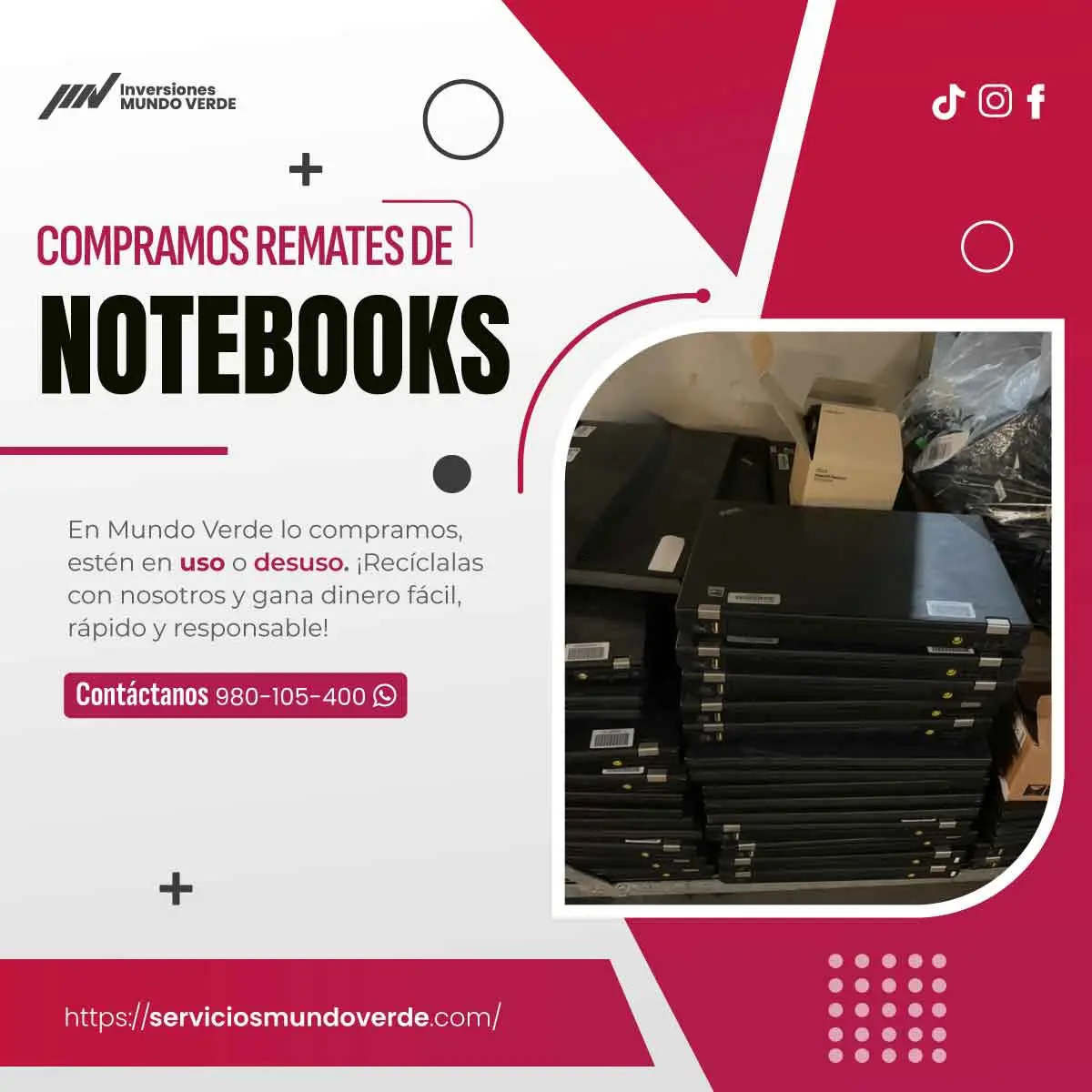 COMPRAMOS NOTEBOOKS