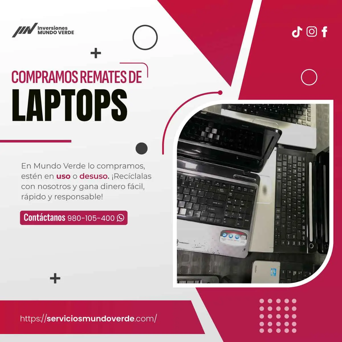 COMPRAMOS LAPTOPS