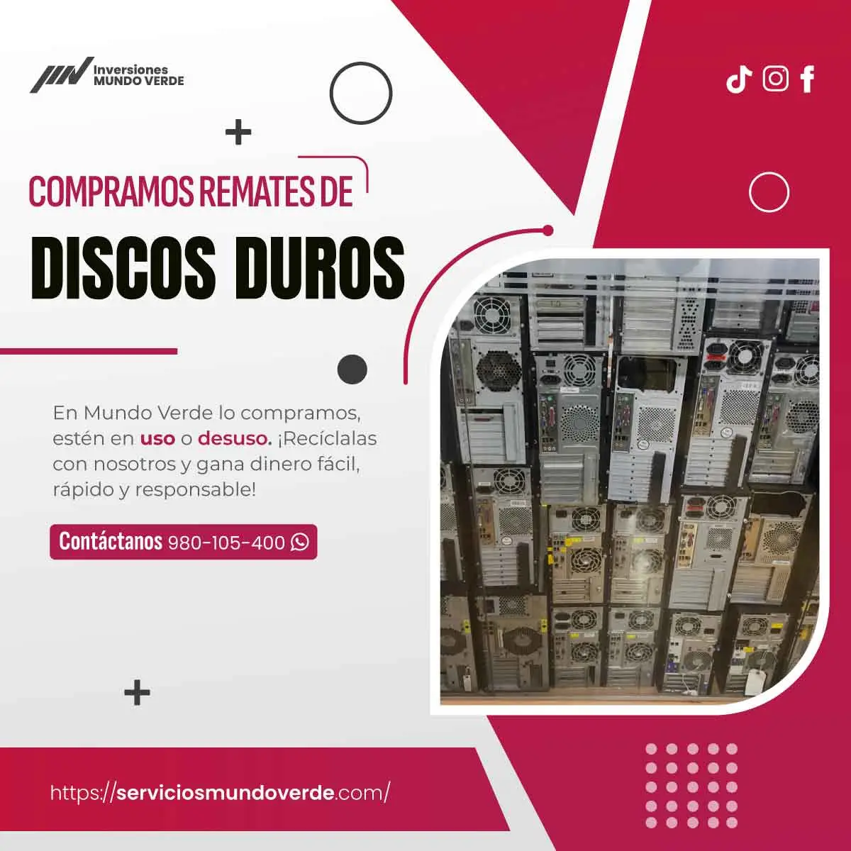 COMPRANDO DISCOS DUROS 