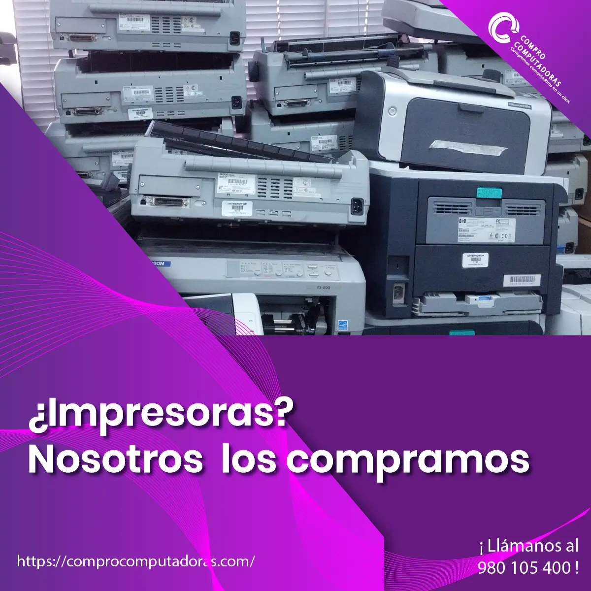  Tienes impresoras o fotocopiadoras viejas 