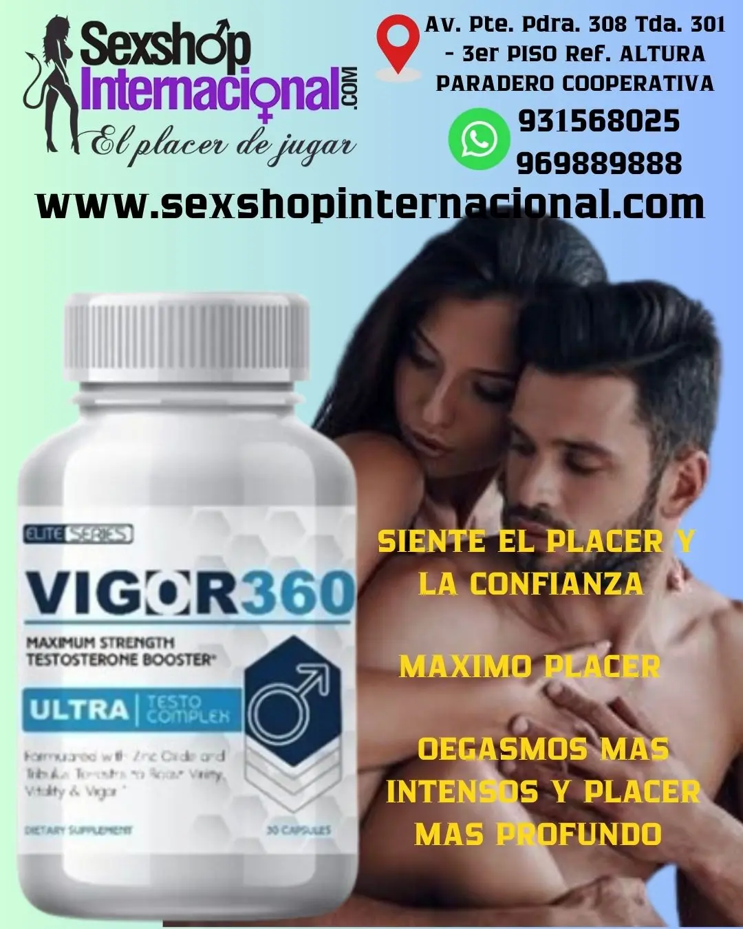 VIGOR 360 - SORPRENDA A LAS MUJERES CON SU VIRILIDAD 