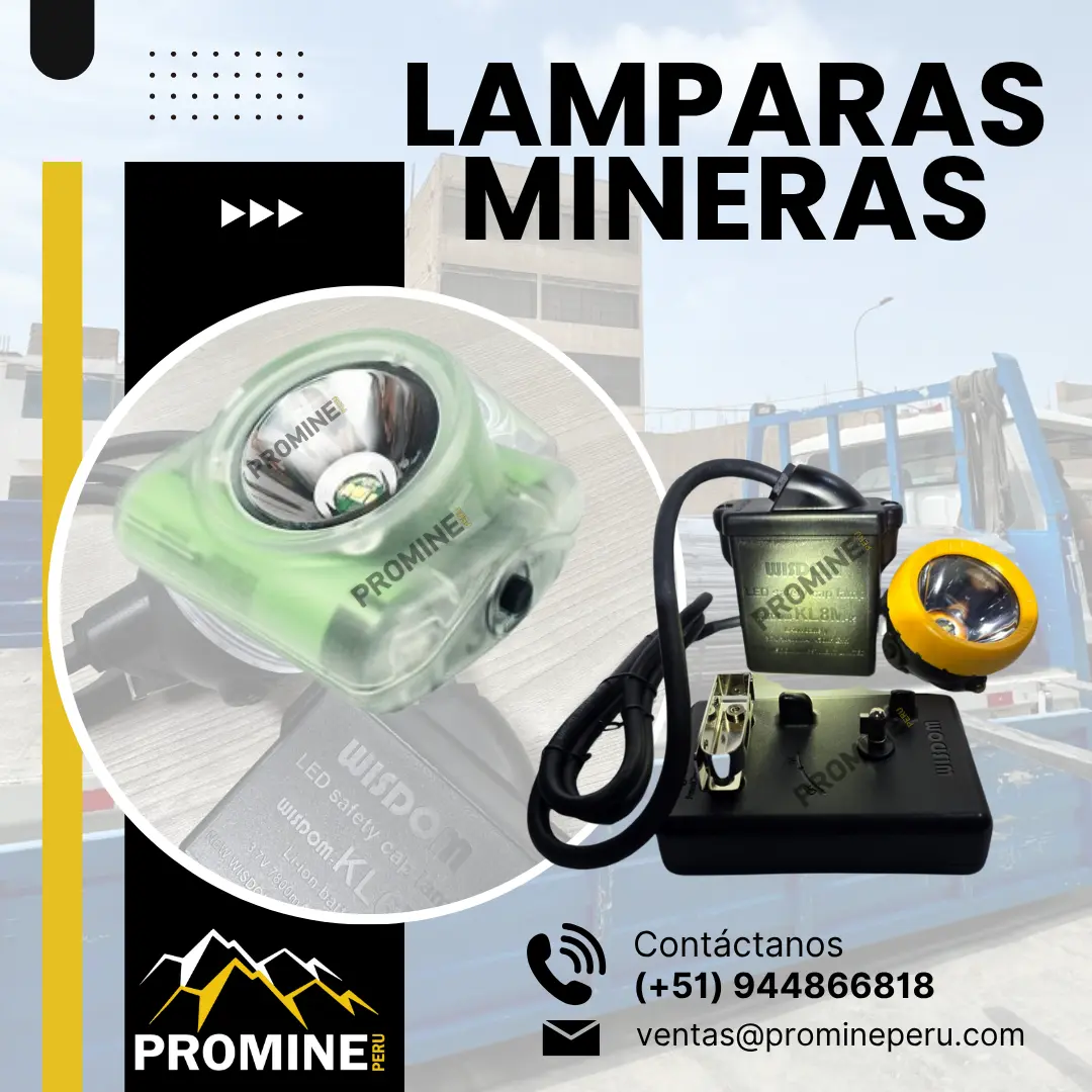 LÁMPARAS MINERAS PARA TODO TIPO DE JORNADA PROMINE 