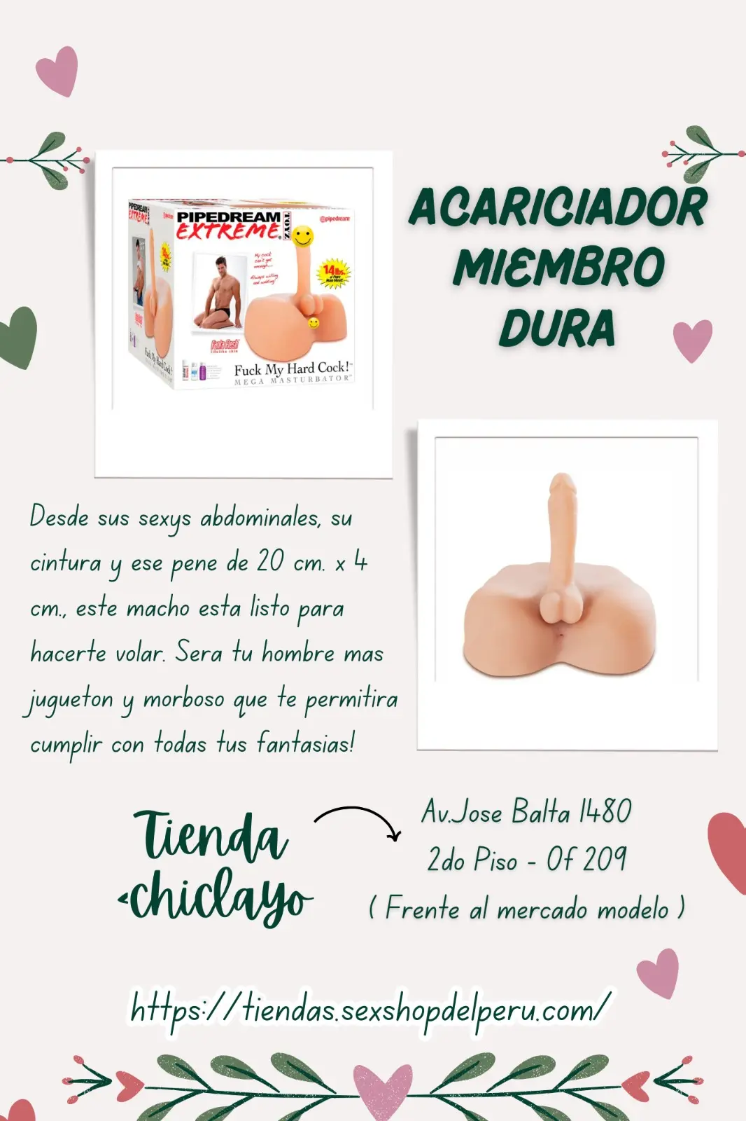  A-ACARICIADOR MIEMBRO DURA