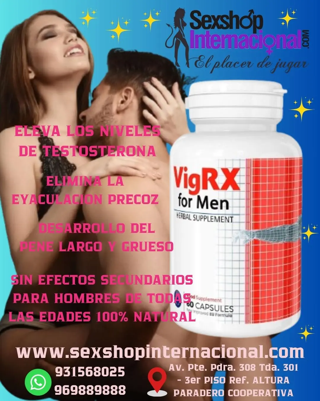 VIGRX FORMEN- POTENCIADOR MASCULINO 