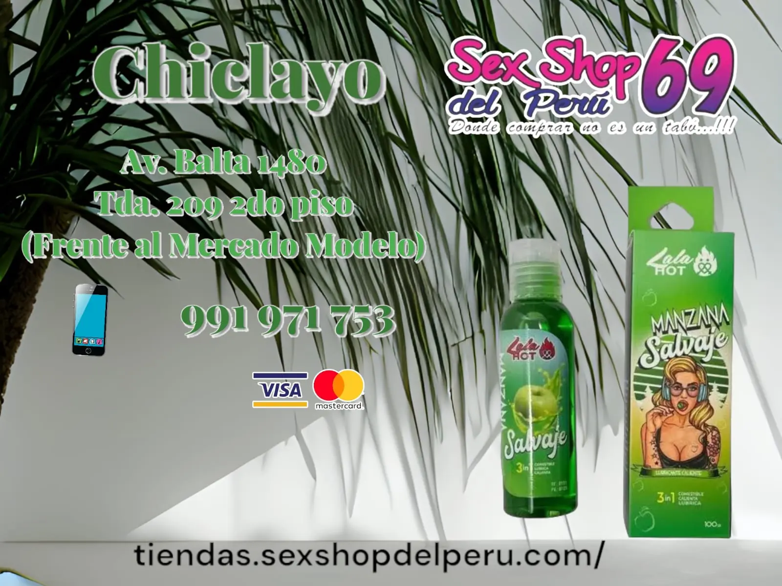 LUBRICANTE SABOR MANZANA SALVAJE