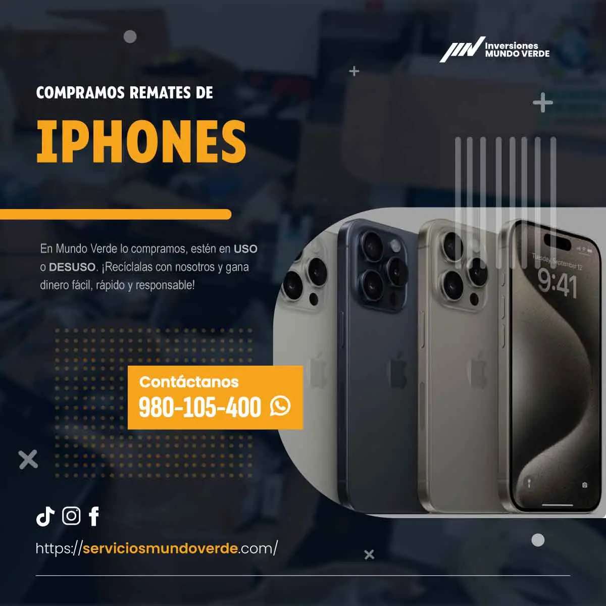  Tus fierros electrónicos nos atraen 