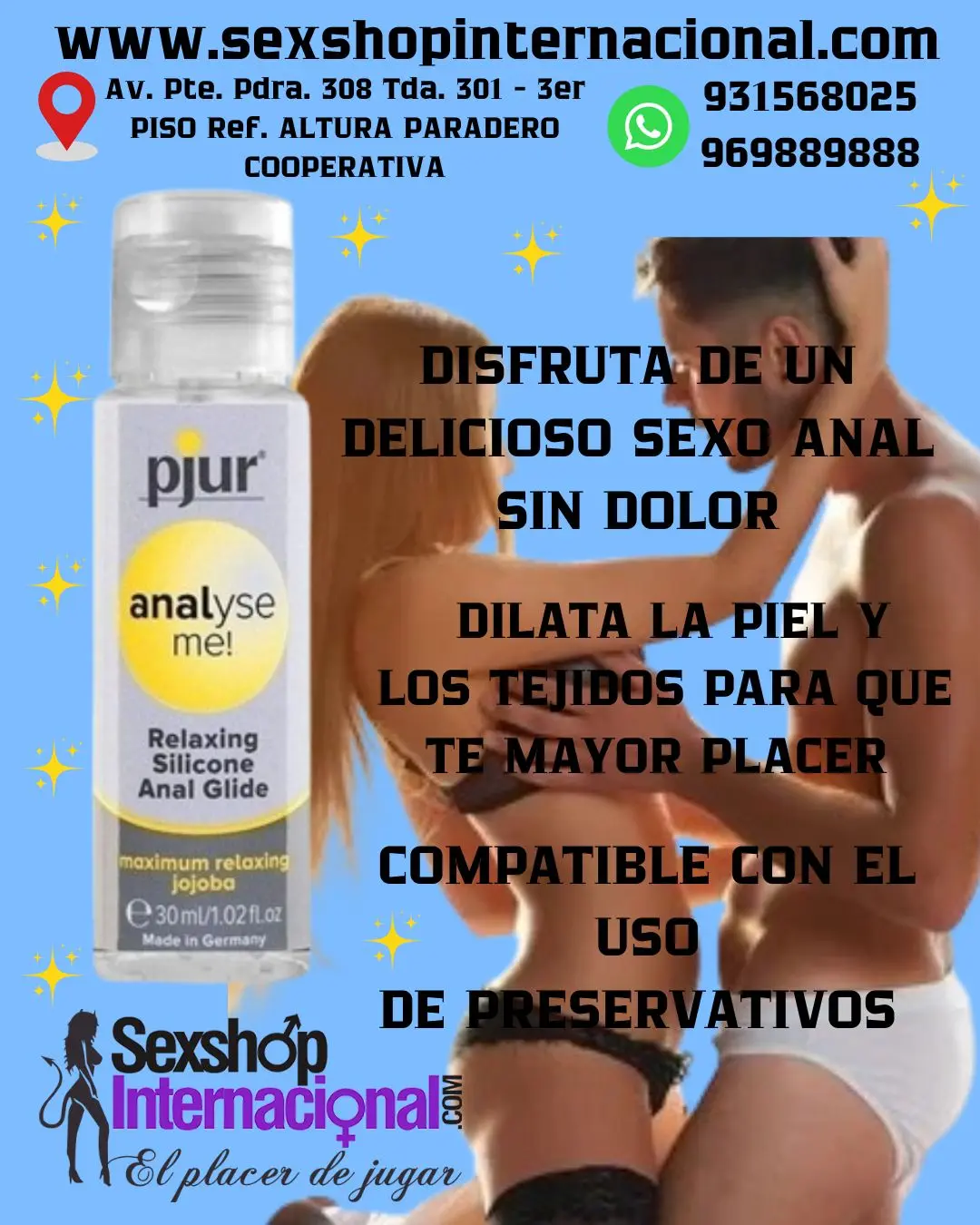 PJUR ANALYSE DISFRUTA SIN DOLOR 