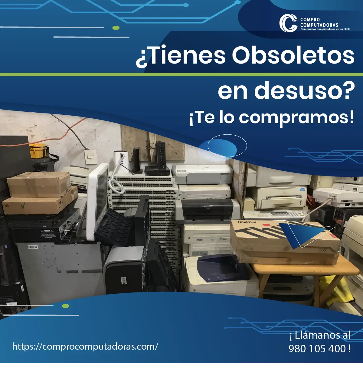 Recojo gratuito de computadoras usadas en Lima