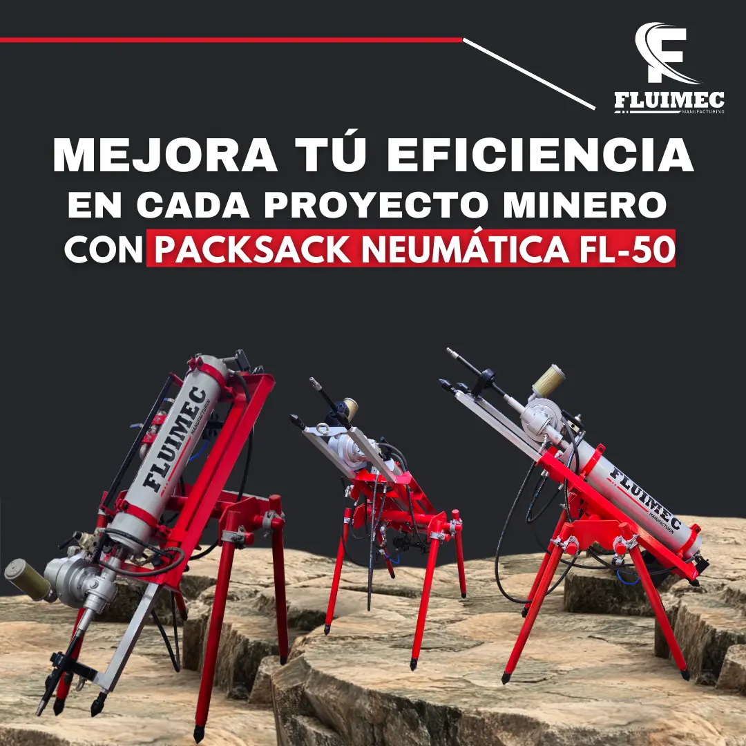 PACKSACK NEUMÁTICA FL50 trabajos en socavón 