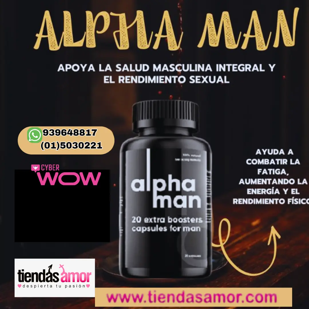 ALPHA MAN TU COMPLEMENTO MASCULINO NATURAL