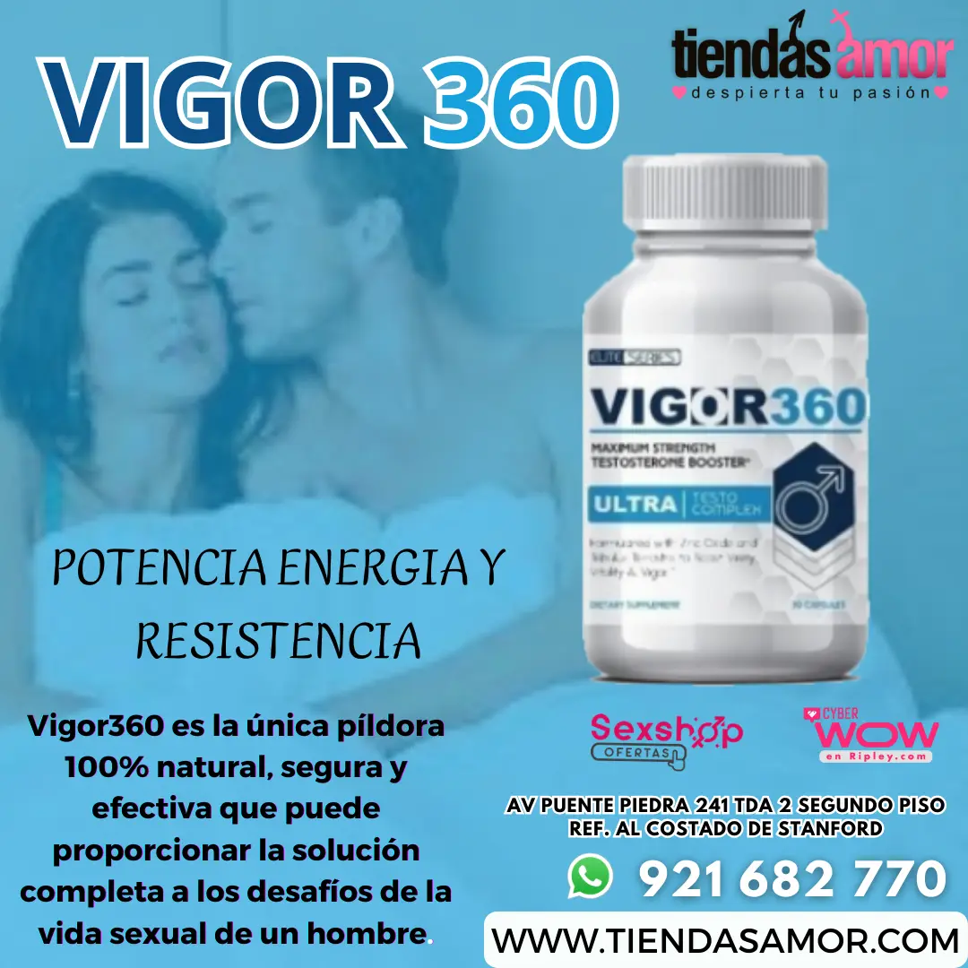 Vigor360 el rendimiento sexual y la resistencia 100 natural