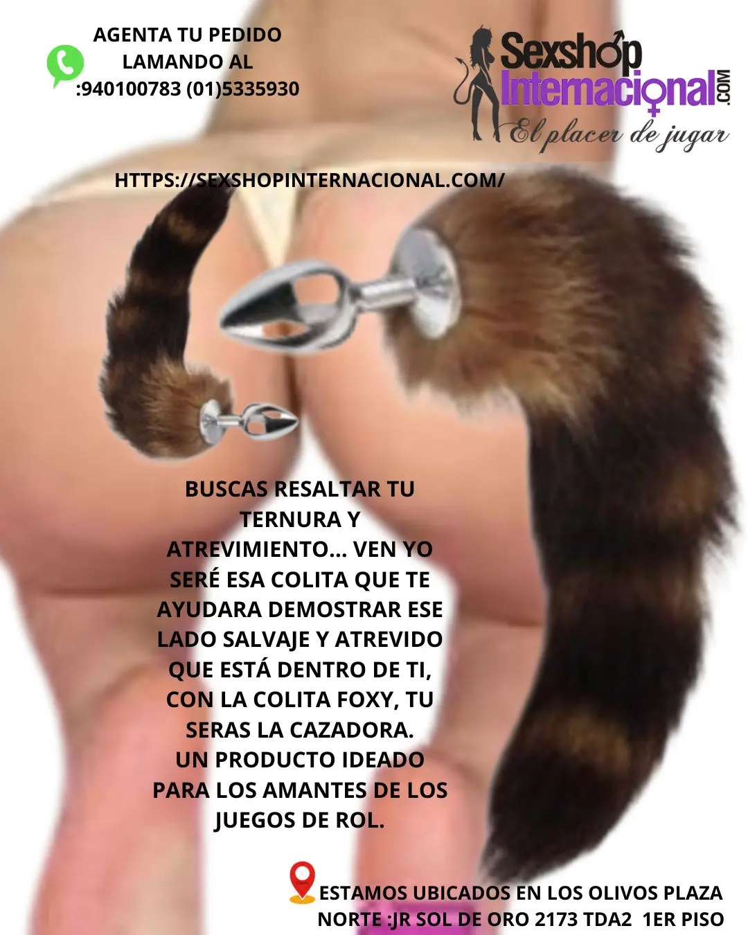 la colita de zorro para experimentar nuevas sensaciones 