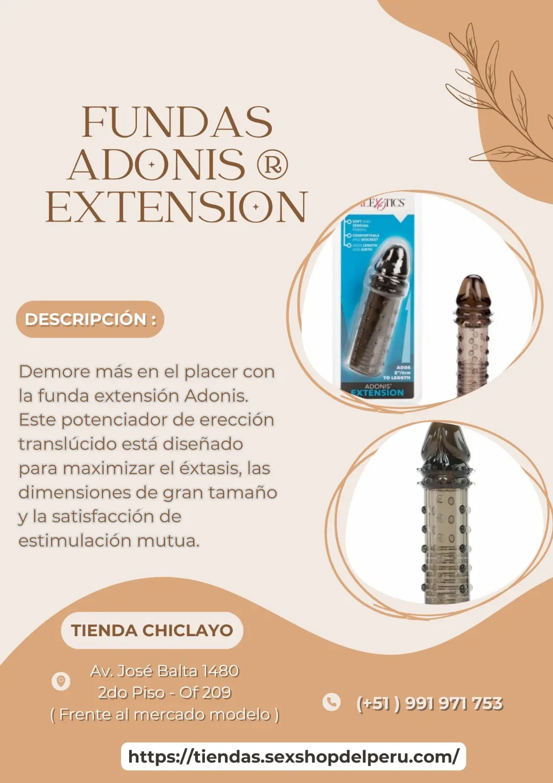 FUNDAS ADONIS EXTENSION