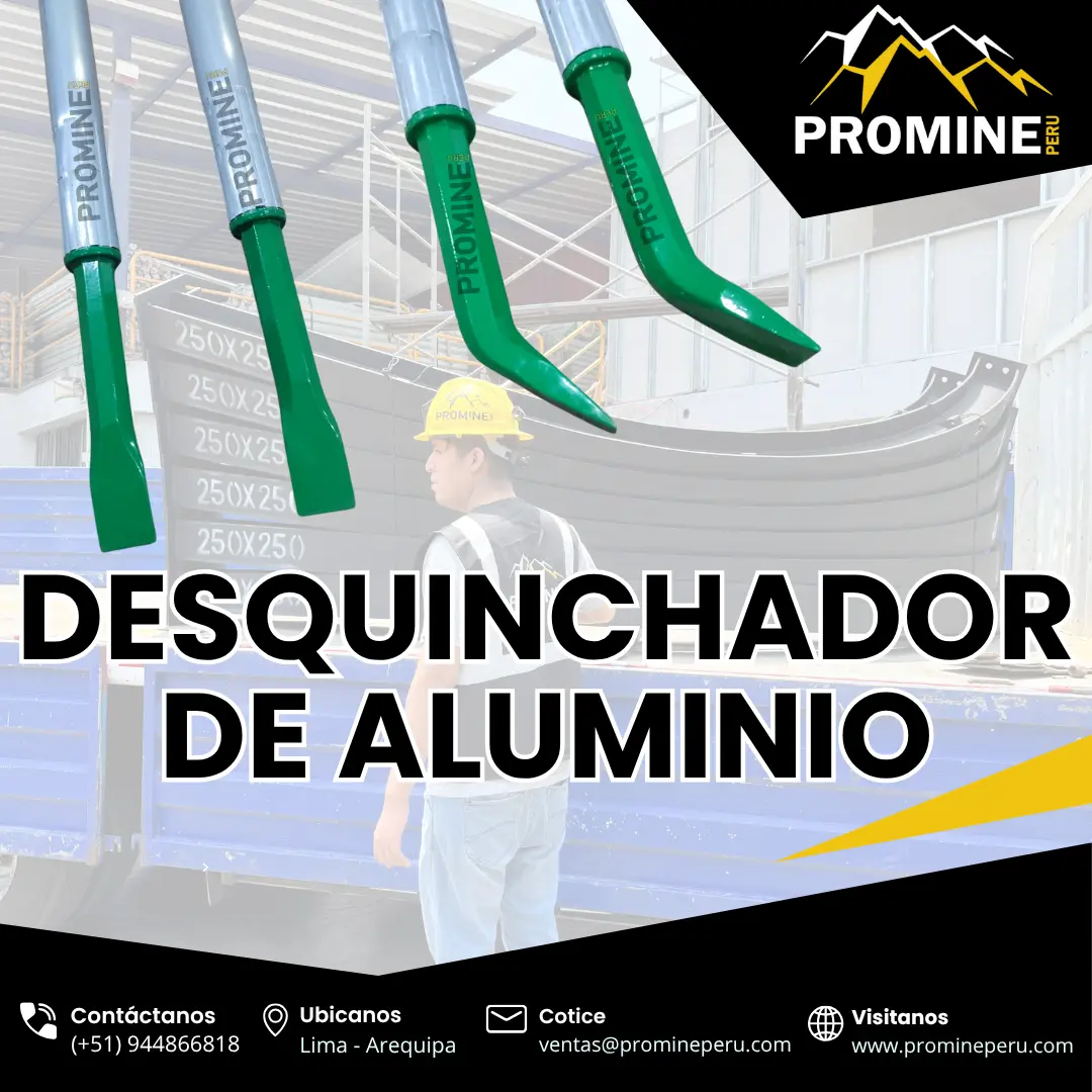 BARRETILLA DE ALUMINIO MANEJO LIGERO Y RESISTENTE PROMIN