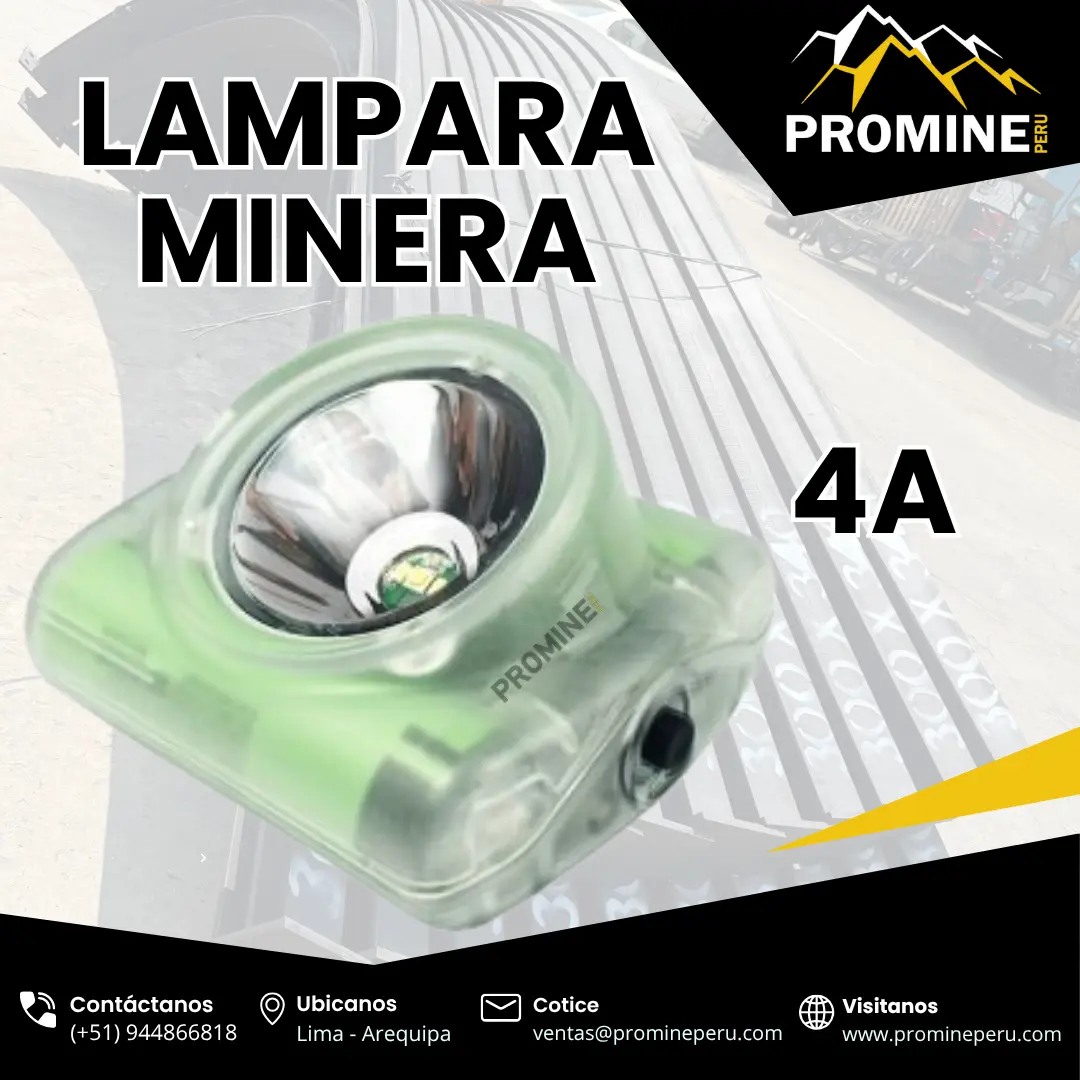 LÁMPARAS MINERAS ILUMINACIÓN EFICIENTE Y SEGURA PROMINE