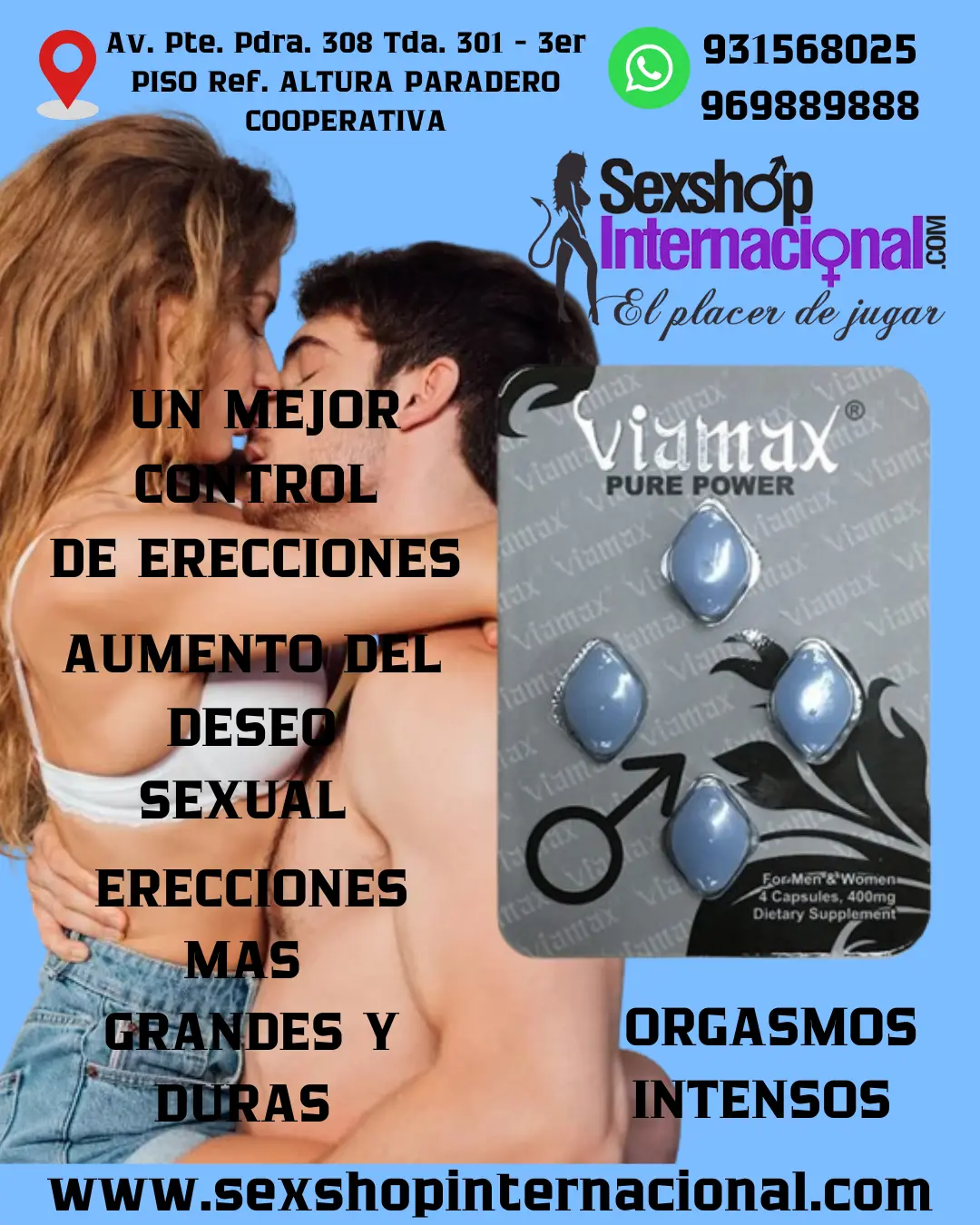 VIAMAX PURE POWER ERECCIONES MAS GRANDES 