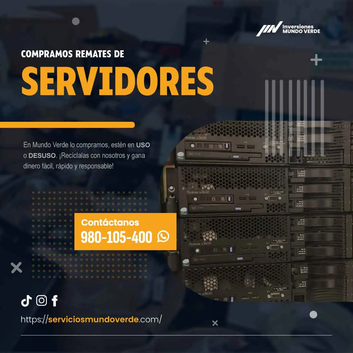 COMPRAMOS SERVIDORES 