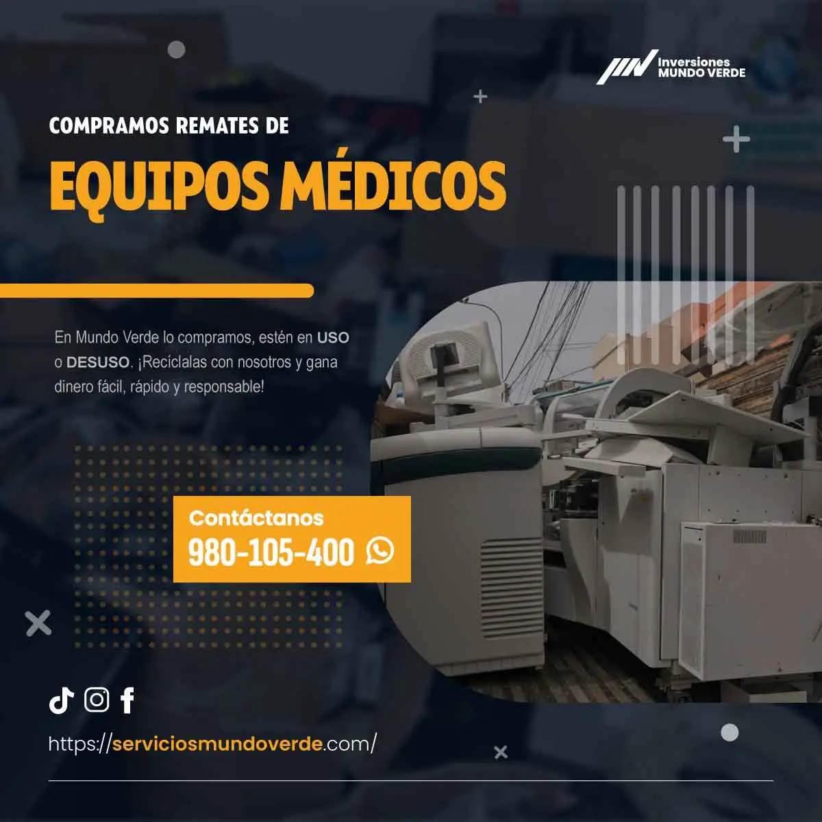 COMPRAMOS EQUIPOS MEDICOS 