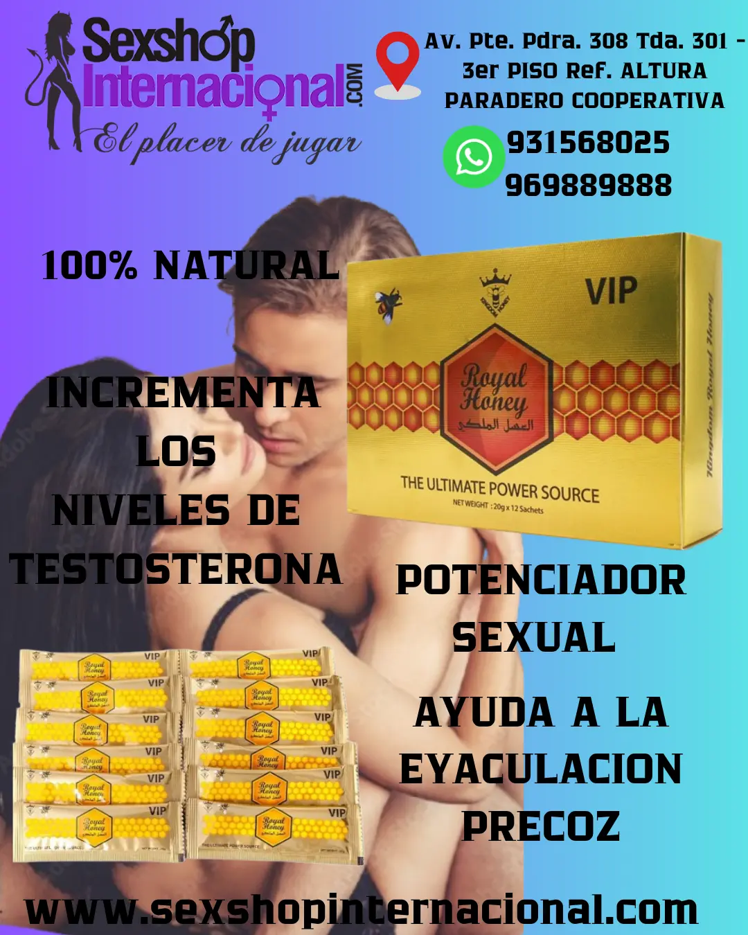 ROYAL HONEY VIP ERECCIONES MAS FUERTES 